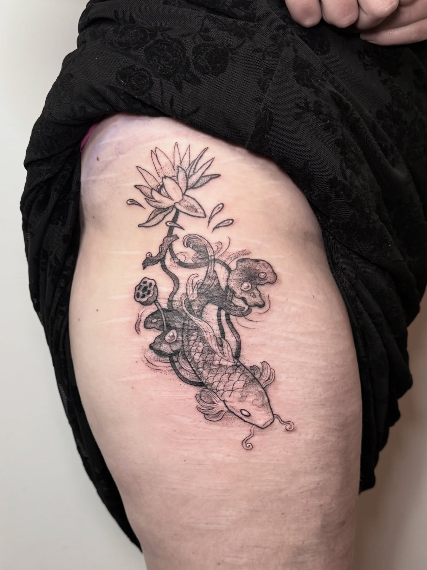 Koi fish🖤 thanks so much !!